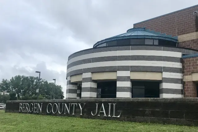 The Bergen County detention center, where technical problems have repeatedly interfered with immigration court hearings.